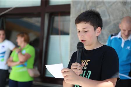 Slovenska bakla na obisku v Lučah